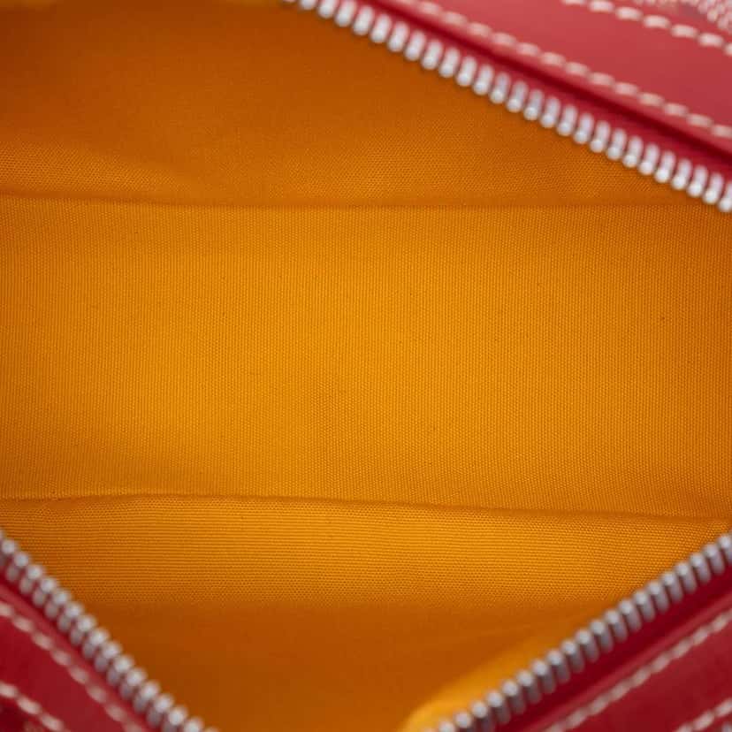 Goyard Goyardine Sac Cap Vert Red Canvas Very good condition - Model View