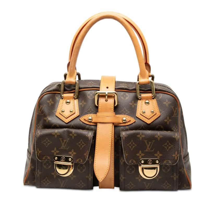 Louis Vuitton Monogram Manhattan GM Brown Very good condition - Front View