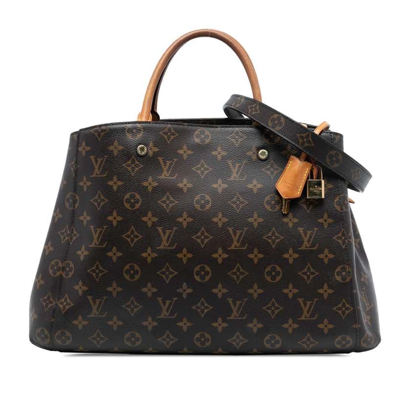 Louis Vuitton Monogram Montaigne GM Brown Good condition - Front View