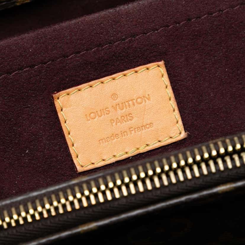 Louis Vuitton Monogram Montaigne GM Brown Good condition - Box View
