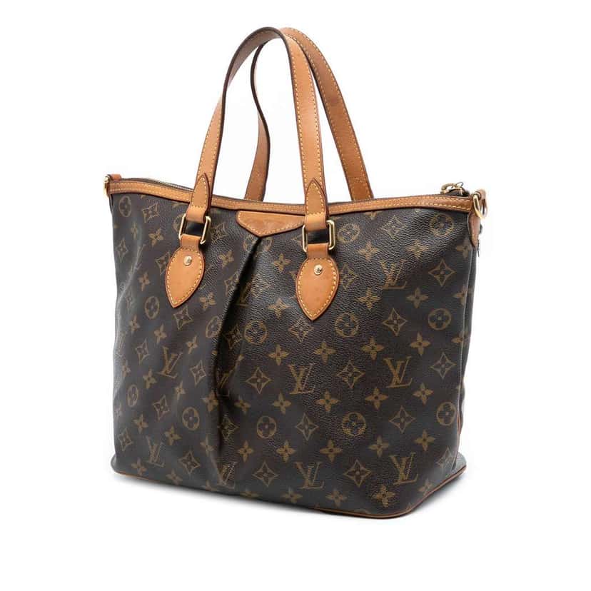 Louis Vuitton Monogram Palermo PM Brown Very good condition - Back View