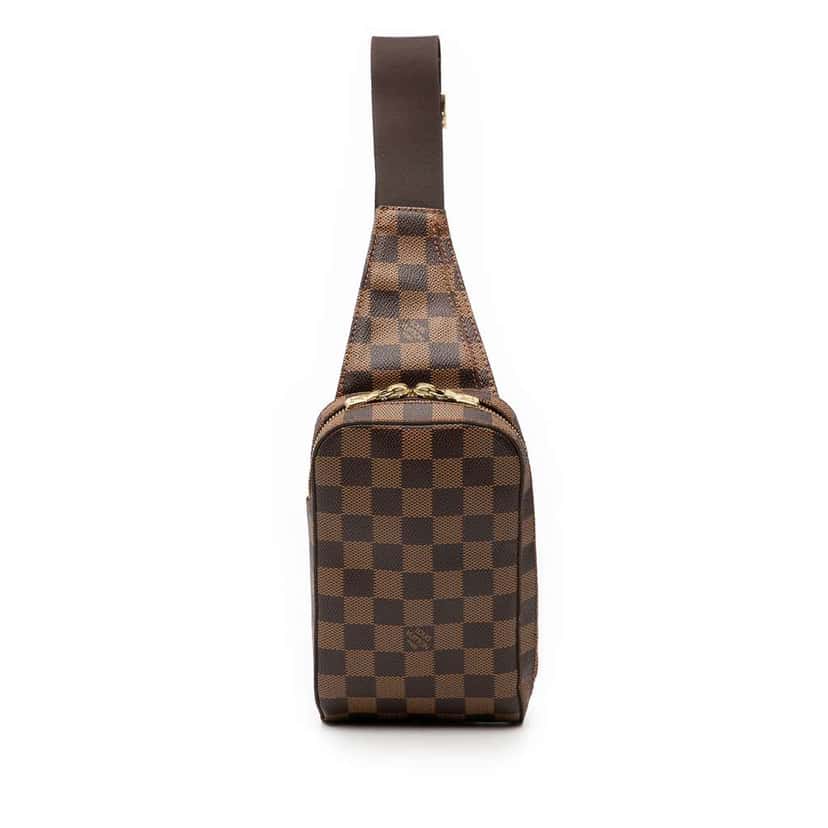 Louis Vuitton Damier Ebene Geronimos Brown Very good condition - Front View