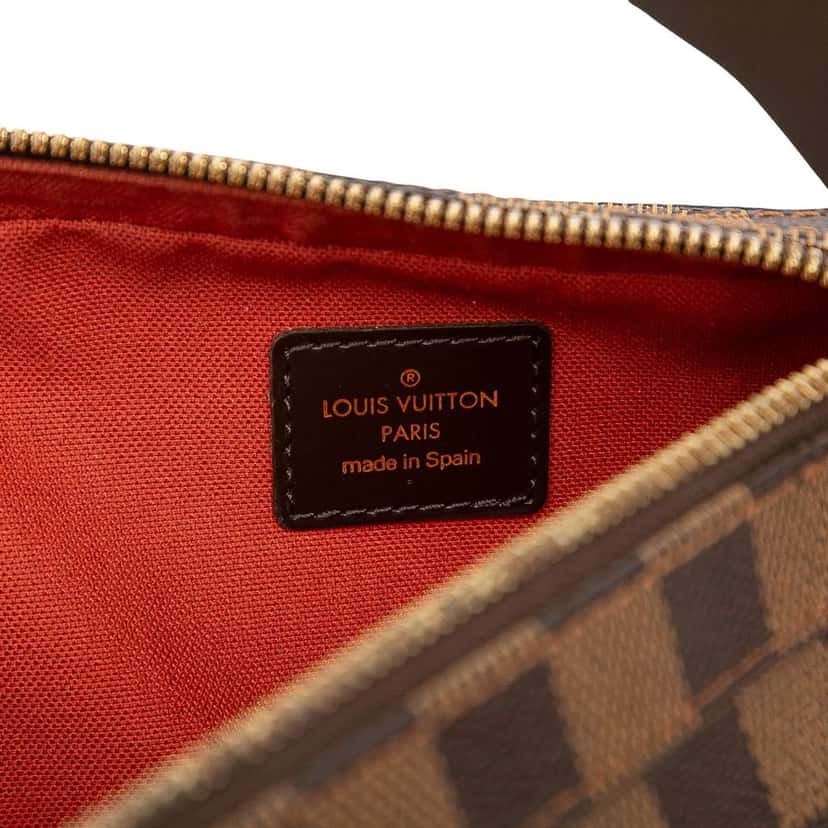 Louis Vuitton Damier Ebene Geronimos Brown Very good condition - Box View