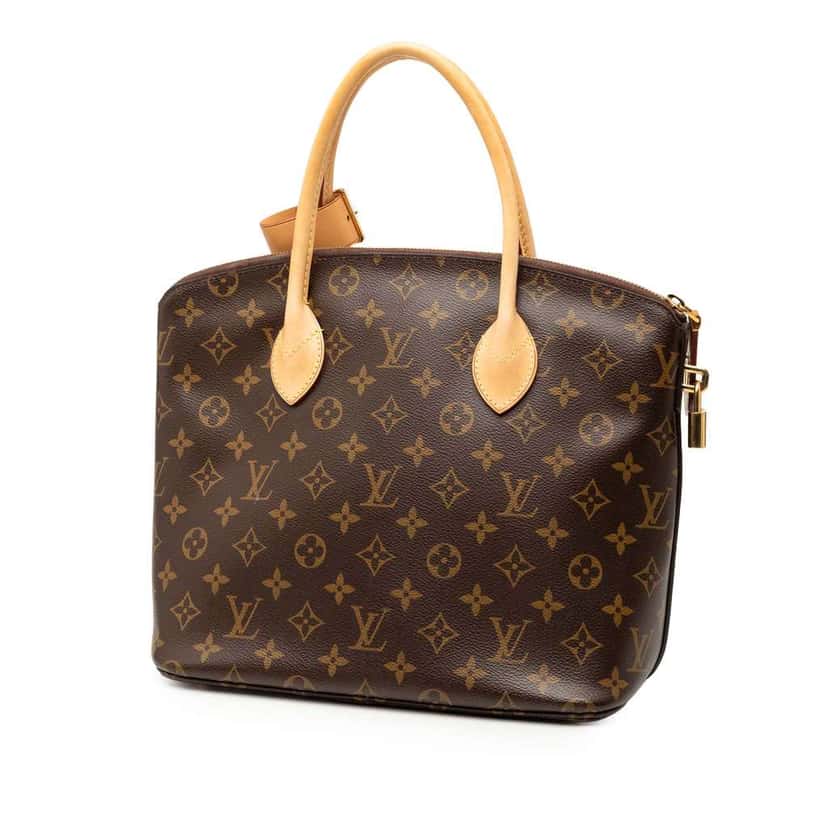 Louis Vuitton Monogram Lockit PM Brown Very good condition - Back View