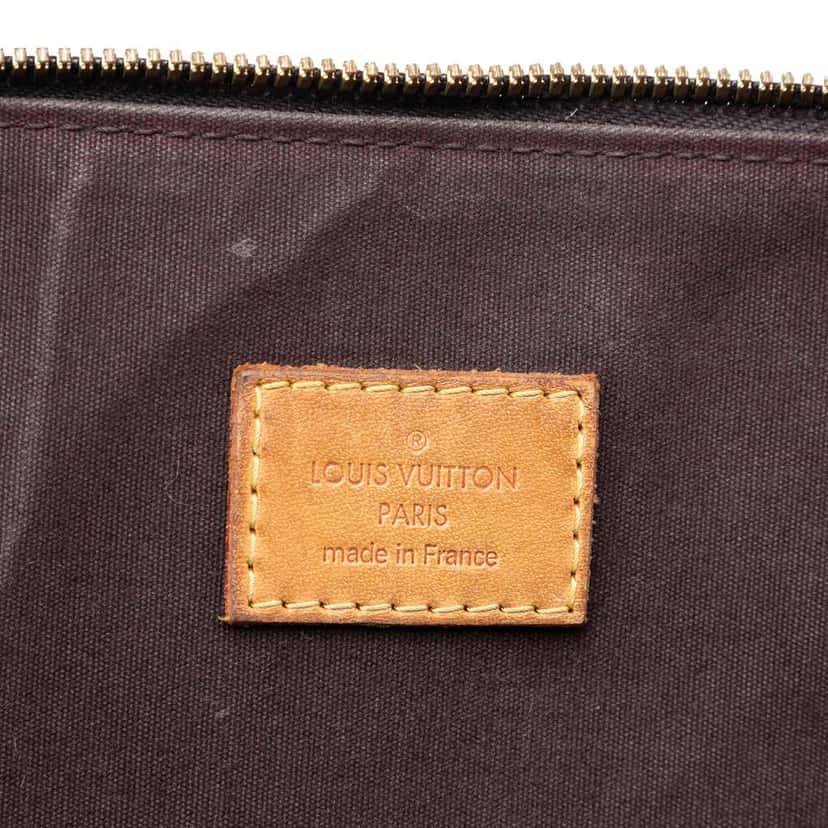 Louis Vuitton Monogram Vernis Alma PM Purple Leather Good condition - Box View