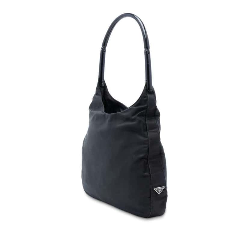 Prada Tessuto Shoulder Bag Black Very good condition - Back View