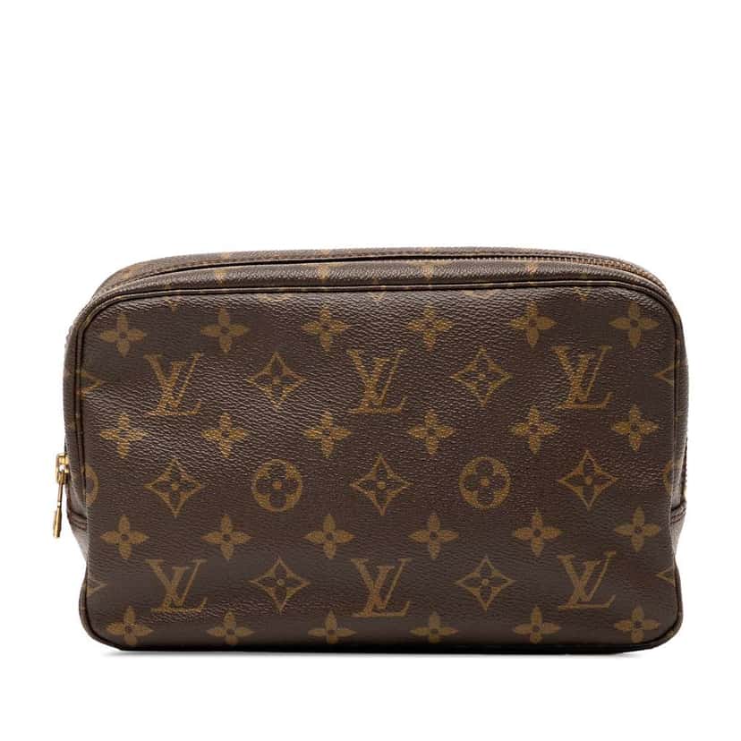 Louis Vuitton Monogram Trousse Toilette 23 Brown Good condition - Front View
