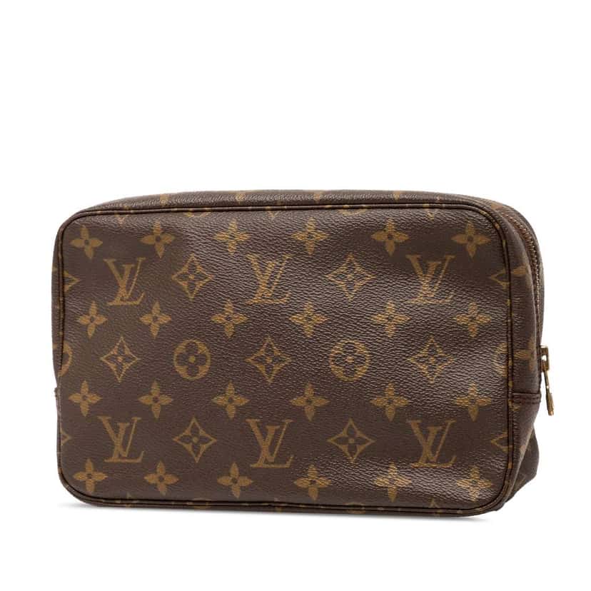 Louis Vuitton Monogram Trousse Toilette 23 Brown Good condition - Back View