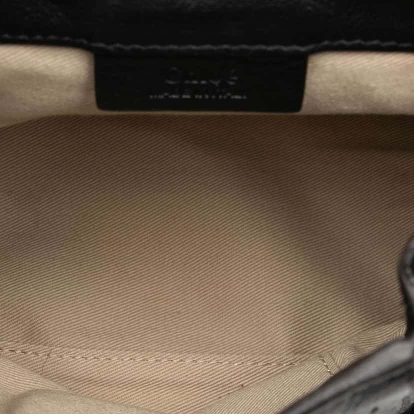 Chloé Mini Calfskin and Suede Faye Backpack Black Leather Good condition - Model View