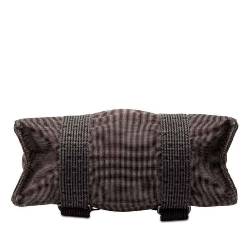 Hermès Canvas Herline Backpack MM Grey Canvas Good condition - Inside View