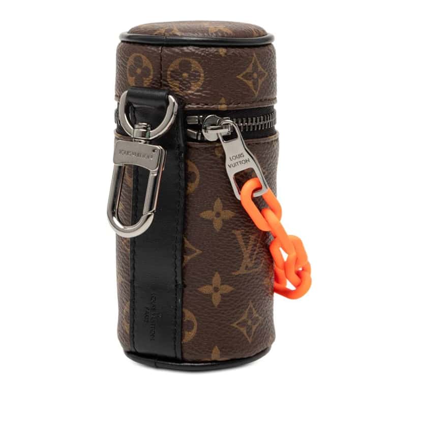 Louis Vuitton Monogram Barrel Pouch Brown Very good condition - Back View