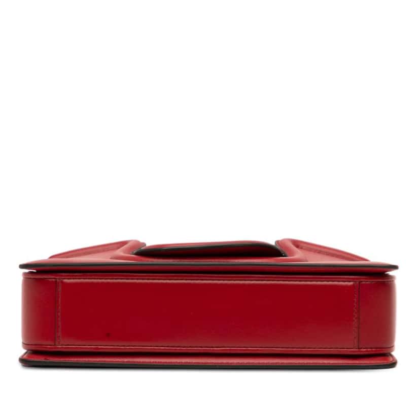 Valentino Leather Le Grand Deuxieme Red Leather Very good condition - Inside View