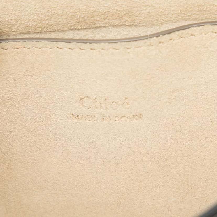Chloé Small Suede and Calfskin Faye Crossbody Black Leather Good condition - Box View