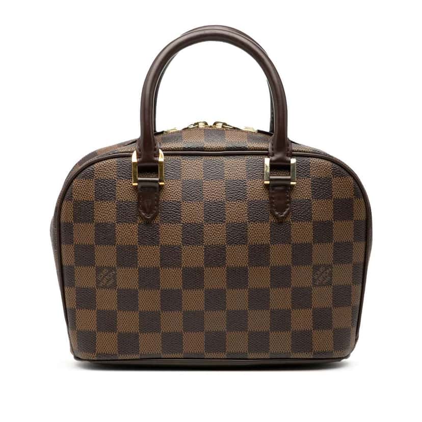Louis Vuitton Damier Ebene Mini Sarria Brown Good condition - Front View
