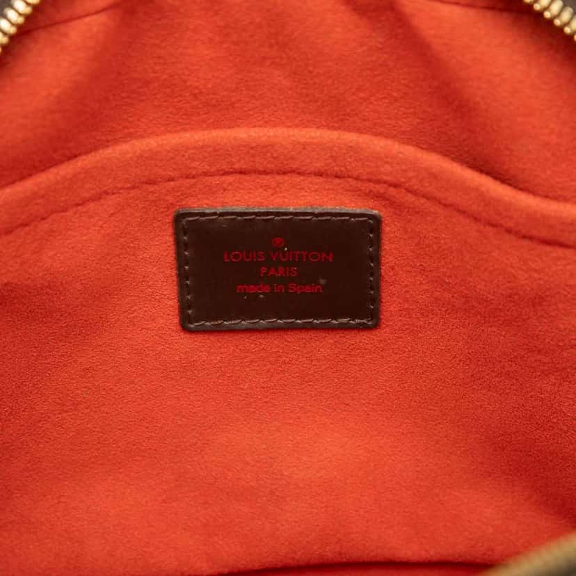 Louis Vuitton Damier Ebene Mini Sarria Brown Good condition - Box View