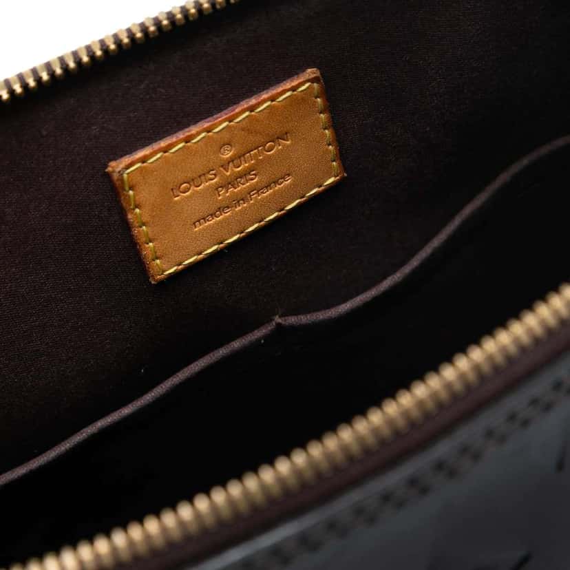 Louis Vuitton Monogram Vernis Alma PM Purple Leather Good condition - Box View
