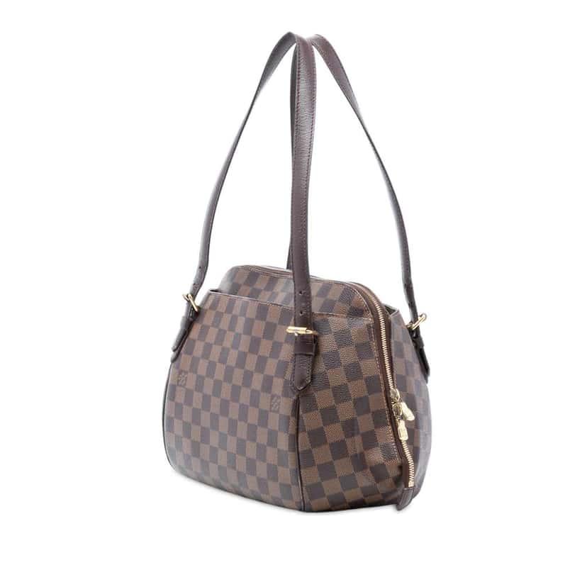 Louis Vuitton Damier Ebene Belem MM Brown Very good condition - Back View