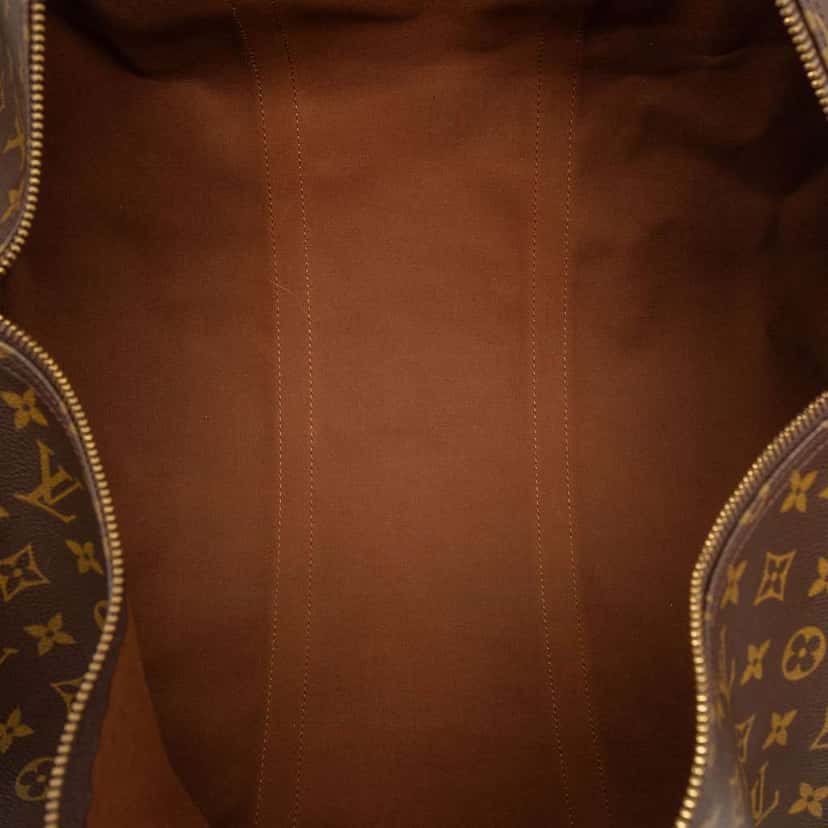 Louis Vuitton Monogram Keepall Bandouliere 60 Brown Very good condition - Model View