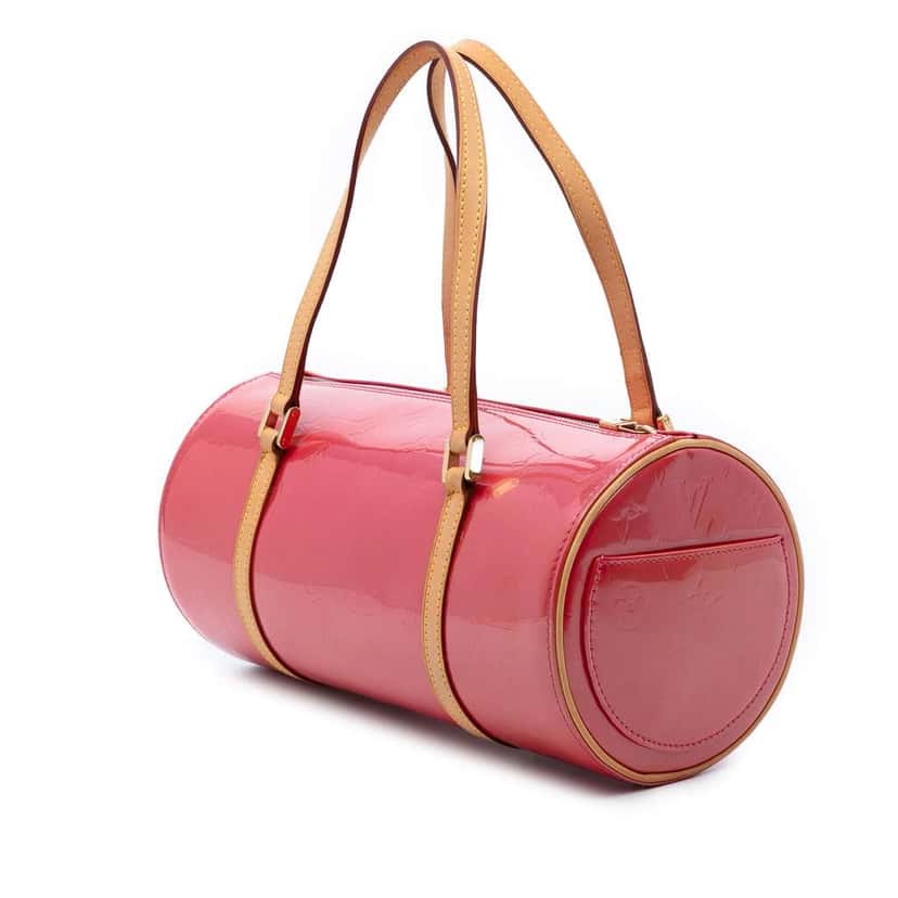 Louis Vuitton Monogram Vernis Bedford Red Leather Good condition - Back View