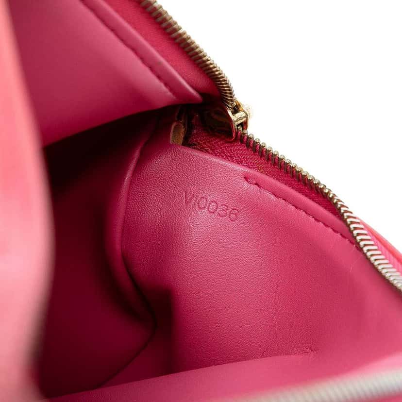 Louis Vuitton Monogram Vernis Bedford Red Leather Good condition - Box View