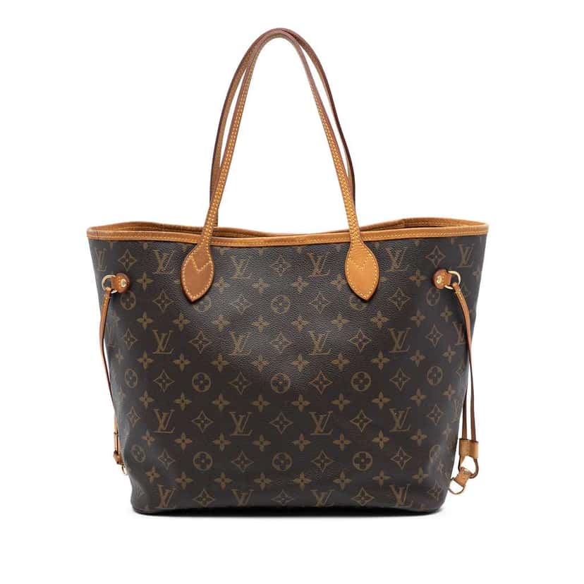 Louis Vuitton Monogram Neverfull MM Brown Very good condition - Front View