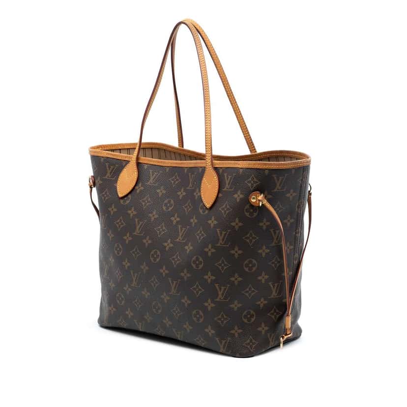 Louis Vuitton Monogram Neverfull MM Brown Very good condition - Back View