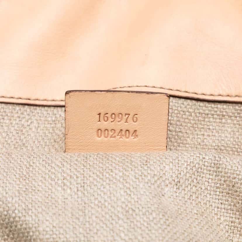 Gucci Canvas Floral Peggy Bamboo Hobo Brown Canvas Very good condition - Box View