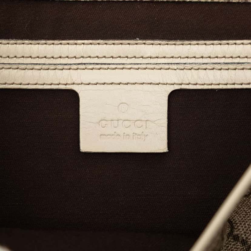 Gucci GG Supreme Crossbody Brown Canvas Very good condition - Box View