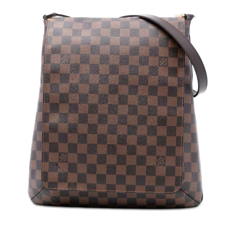 Louis Vuitton Damier Ebene Musette Salsa GM Brown Very good condition - Front View