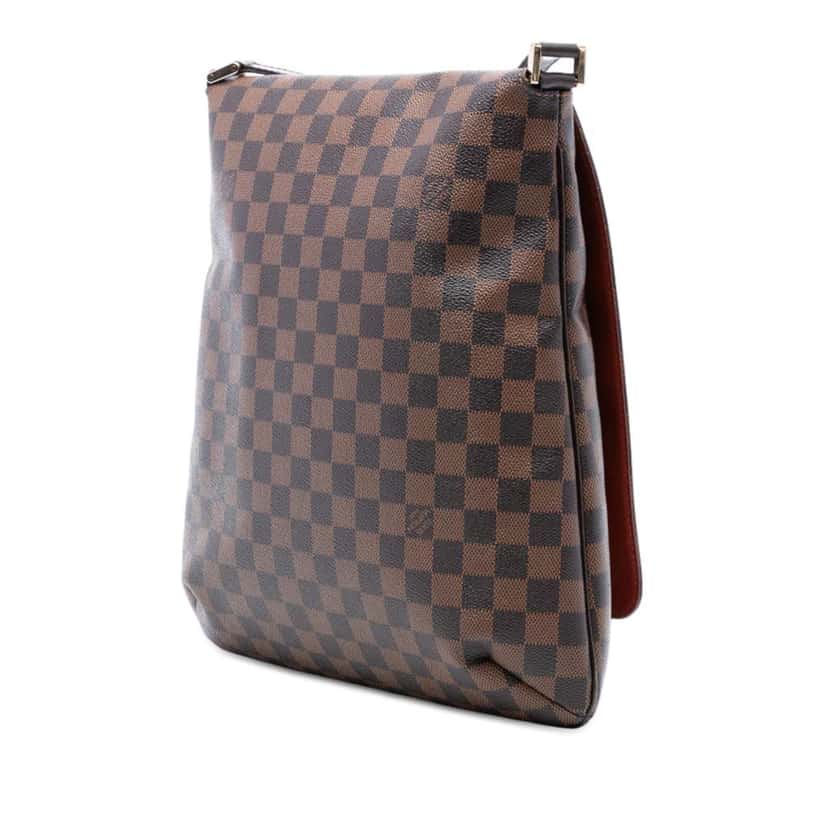 Louis Vuitton Damier Ebene Musette Salsa GM Brown Very good condition - Back View