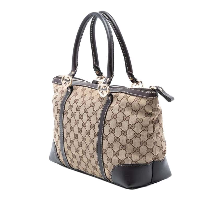 Gucci GG Canvas Lovely Tote Brown Canvas Very good condition - Back View