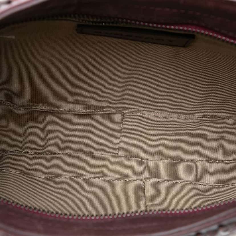 Burberry Supernova Check Coated Canvas Star Studded Hernville Hobo Brown Canvas Very good condition - Model View