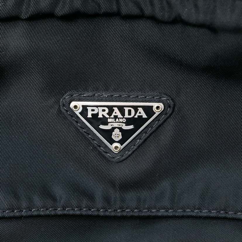Prada Mini Tessuto Backpack Black Good condition - Box View