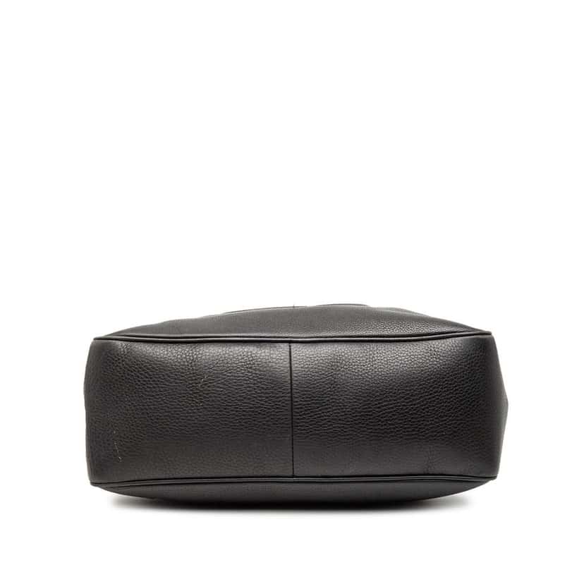 Gucci Leather Soho Chain Shoulder Bag Black Leather Good condition - Inside View