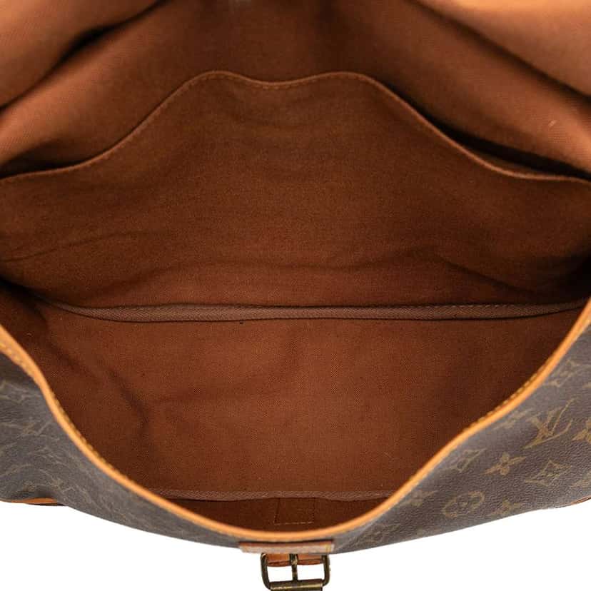 Louis Vuitton Monogram Saumur 35 Brown Good condition - Model View