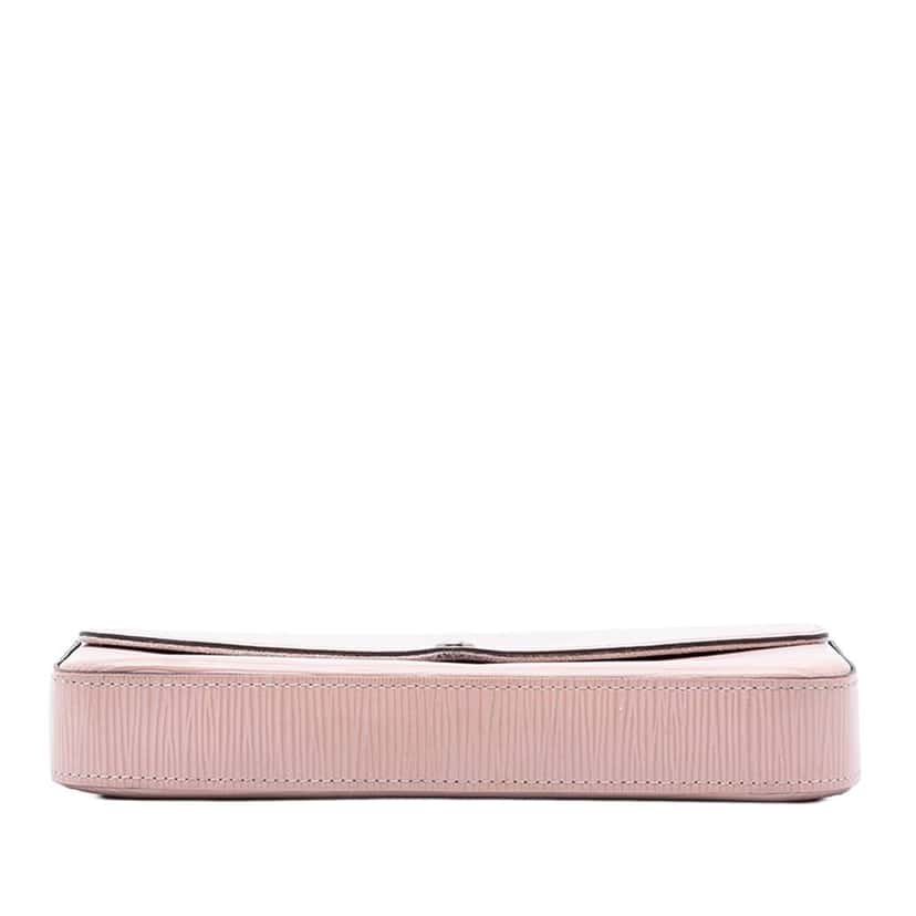 Louis Vuitton Epi Pochette Felicie Pink Leather Very good condition - Inside View