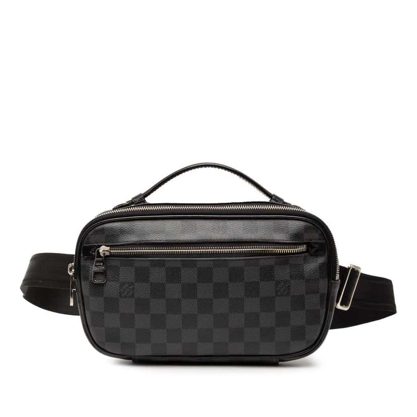 Louis Vuitton Damier Graphite Ambler Black Good condition - Front View