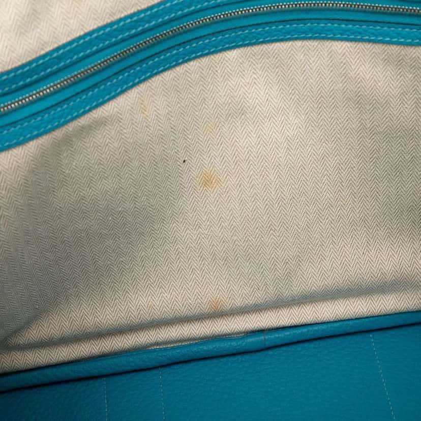 Hermès Negonda Garden Party 36 Blue Leather Good condition - Box View