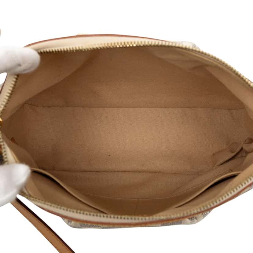 Louis Vuitton Damier Azur Siracusa PM White Very good condition - Model View