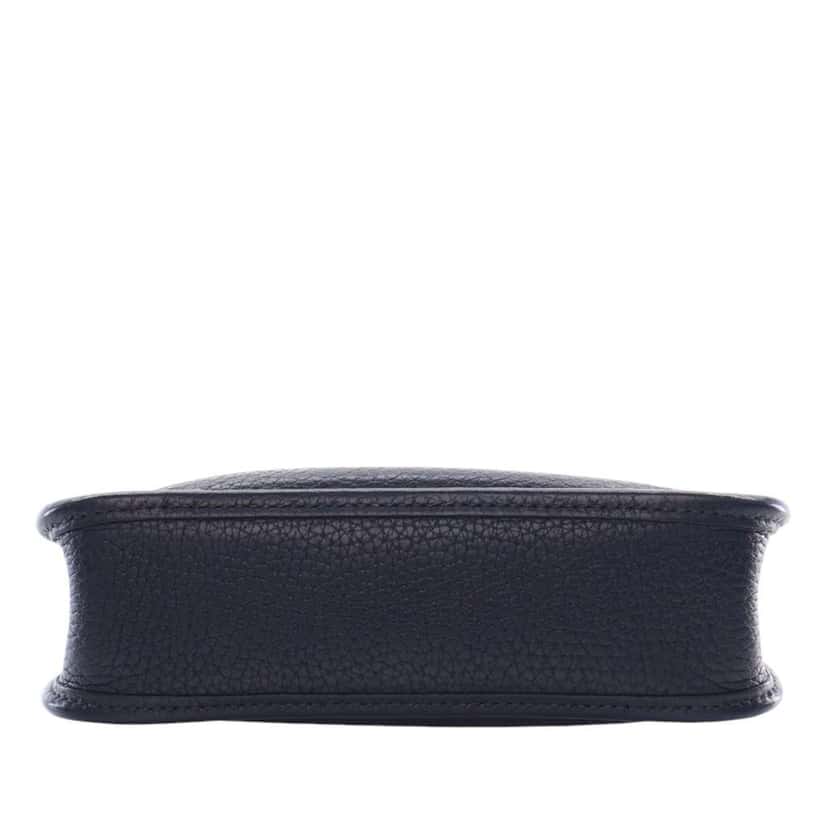 Hermès Togo Evelyne TPM 16 Blue Leather Good condition - Inside View