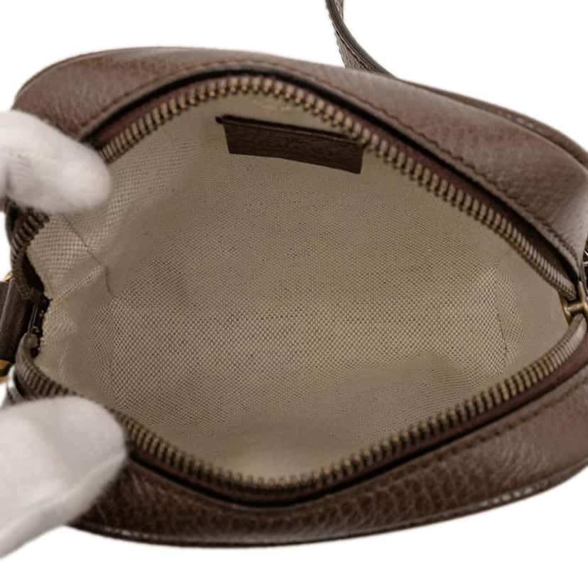 Gucci Mini GG Supreme Ophidia Crossbody Brown Canvas Very good condition - Model View
