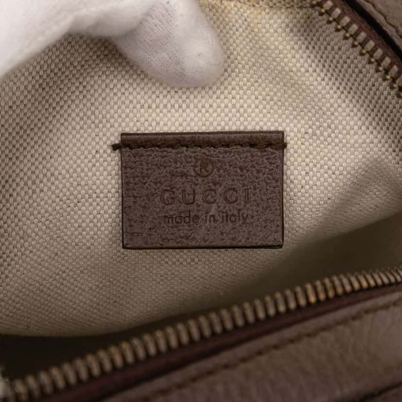 Gucci Mini GG Supreme Ophidia Crossbody Brown Canvas Very good condition - Box View