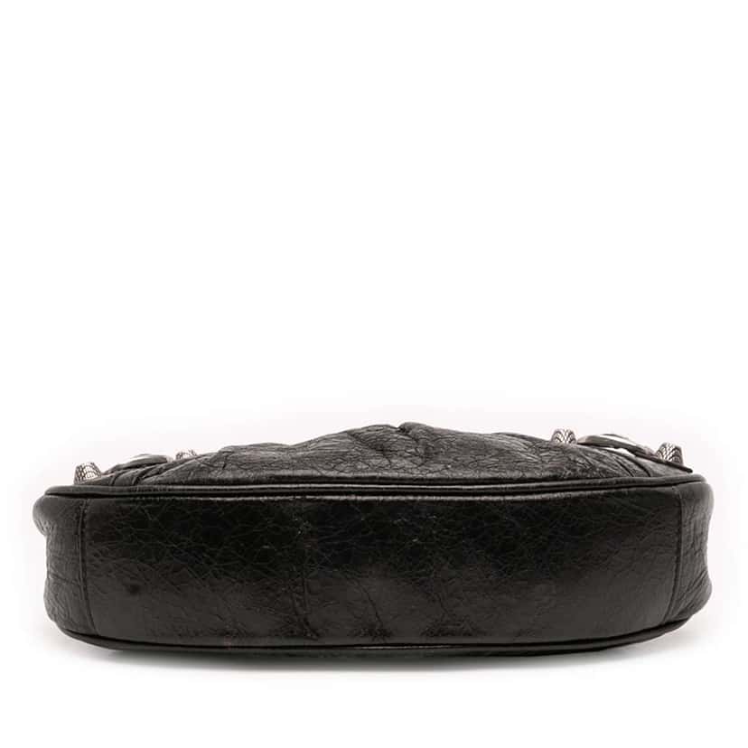 Balenciaga Lambskin Motocross Le Cagole XS Black Leather Good condition - Inside View