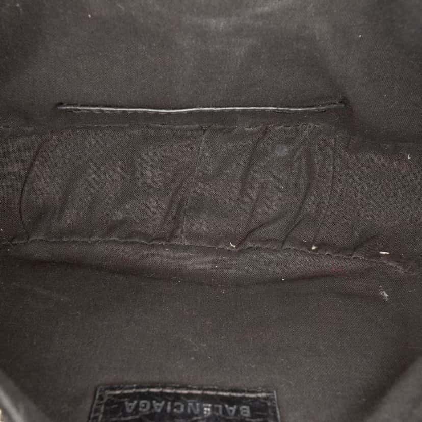 Balenciaga Lambskin Motocross Le Cagole XS Black Leather Good condition - Model View