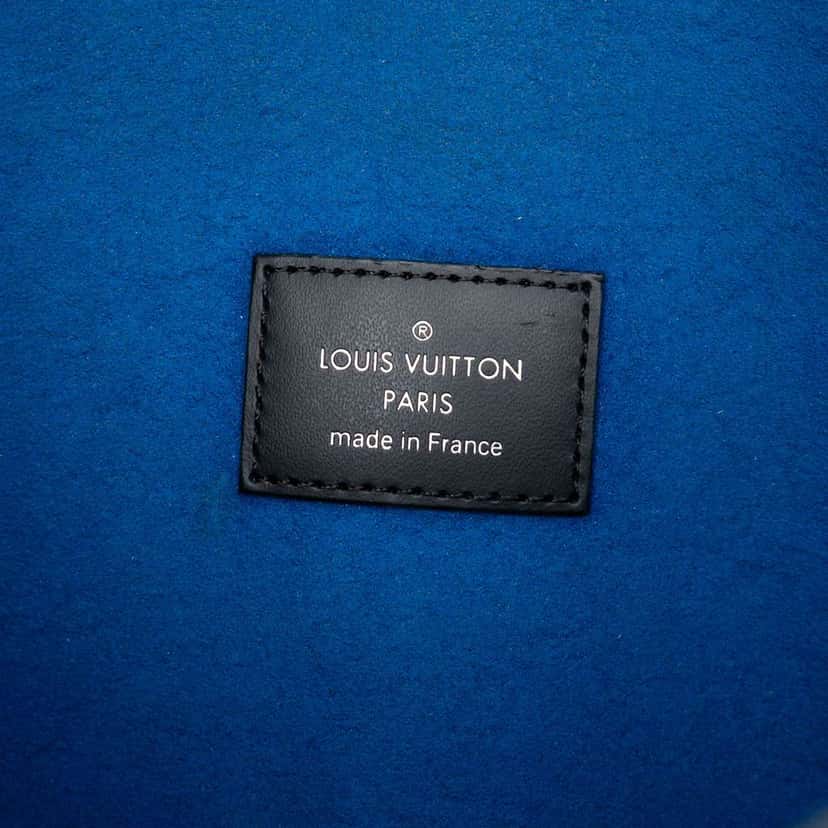 Louis Vuitton Damier Graphite Alpha Pochette GM Black Very good condition - Box View