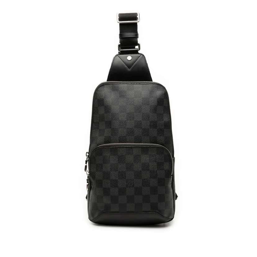 Louis Vuitton Damier Graphite Avenue Sling Black Good condition - Front View