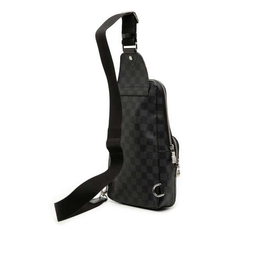 Louis Vuitton Damier Graphite Avenue Sling Black Good condition - Back View