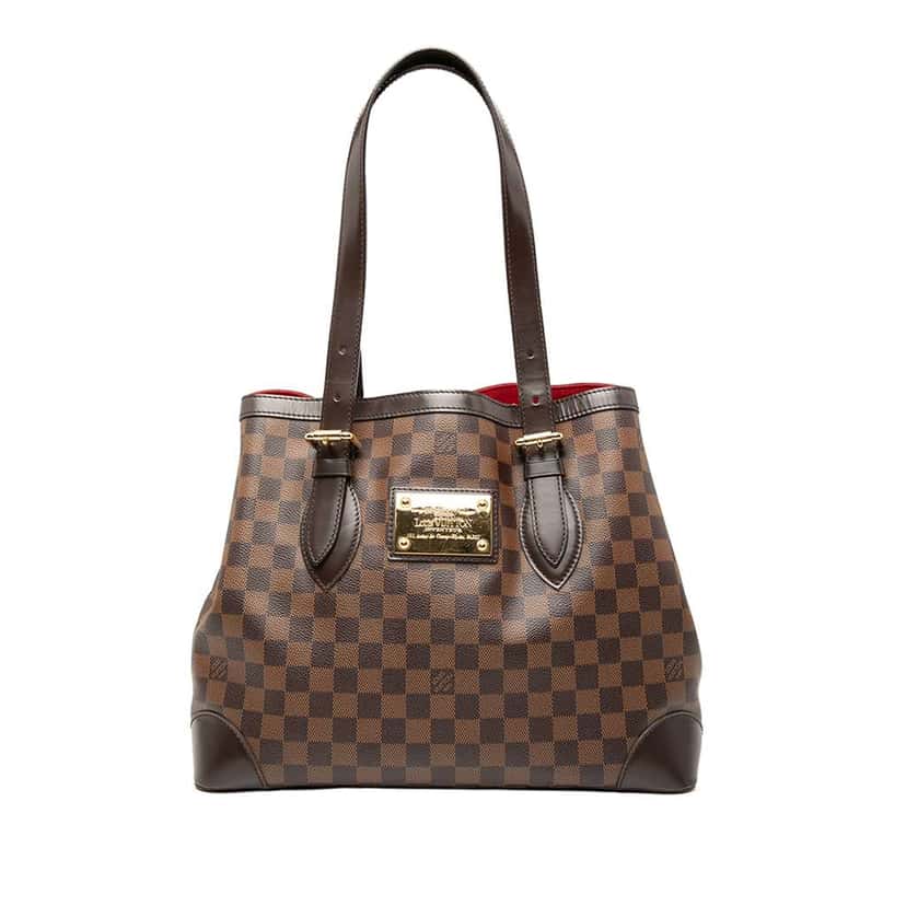 Louis Vuitton Damier Ebene Hampstead MM Brown Good condition - Front View