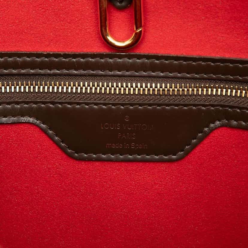 Louis Vuitton Damier Ebene Hampstead MM Brown Good condition - Box View