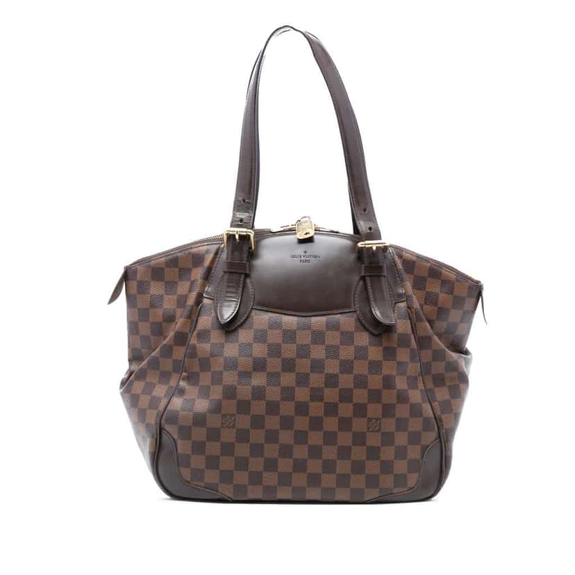Louis Vuitton Damier Ebene Verona GM Brown Good condition - Front View